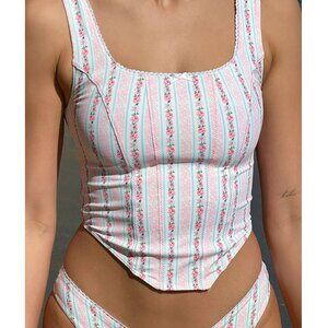 Frankie’s Bikinis x Sydney Sweeney Victoria Bathing Suit Top